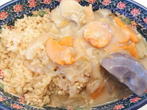 ハロウィンに⭐シャドークイーンでクリームシチュー